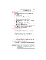 Предварительный просмотр 91 страницы Toshiba AT100 Series User Manual