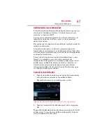 Предварительный просмотр 47 страницы Toshiba AT1S5 (Spanish) Manual Del Usuario