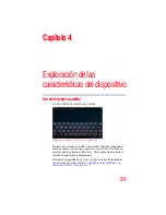 Предварительный просмотр 85 страницы Toshiba AT1S5 (Spanish) Manual Del Usuario