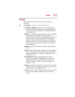 Предварительный просмотр 115 страницы Toshiba AT1S5 (Spanish) Manual Del Usuario