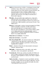 Preview for 121 page of Toshiba AT270-SP026M (Spanish) Manual Del Usuario