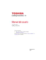 Toshiba AT305-SP0201GL (Spanish) Manual Del Usuario preview