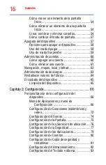 Preview for 16 page of Toshiba AT305SE-SP0160S (Spanish) Manual Del Usuario