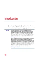 Preview for 19 page of Toshiba AT305SE-SP0160S (Spanish) Manual Del Usuario