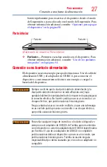 Preview for 27 page of Toshiba AT305SE-SP0160S (Spanish) Manual Del Usuario