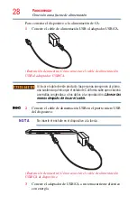 Preview for 28 page of Toshiba AT305SE-SP0160S (Spanish) Manual Del Usuario