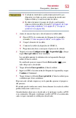 Preview for 53 page of Toshiba AT305SE-SP0160S (Spanish) Manual Del Usuario