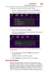 Preview for 59 page of Toshiba AT305SE-SP0160S (Spanish) Manual Del Usuario