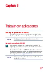 Preview for 87 page of Toshiba AT305SE-SP0160S (Spanish) Manual Del Usuario