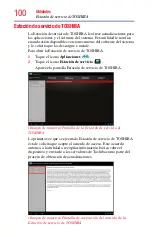 Preview for 100 page of Toshiba AT305SE-SP0160S (Spanish) Manual Del Usuario