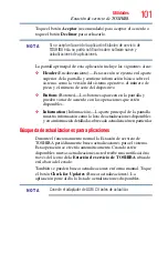 Preview for 101 page of Toshiba AT305SE-SP0160S (Spanish) Manual Del Usuario