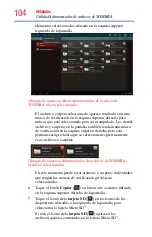 Preview for 104 page of Toshiba AT305SE-SP0160S (Spanish) Manual Del Usuario