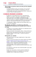 Preview for 110 page of Toshiba AT305SE-SP0160S (Spanish) Manual Del Usuario