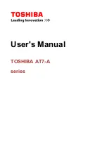 Toshiba AT7-A series User Manual preview