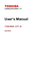 Toshiba AT7-B Series User Manual preview