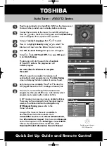 Preview for 2 page of Toshiba AV55*D Series Quick Setup Manual