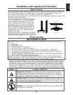 Предварительный просмотр 5 страницы Toshiba AV732 series User Manual