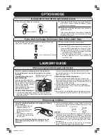 Preview for 12 page of Toshiba AW-1170SM Owner'S Manual