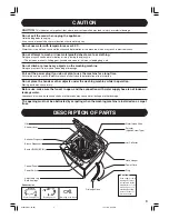 Предварительный просмотр 3 страницы Toshiba AW-7480EM Owner'S Manual