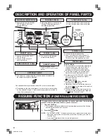 Предварительный просмотр 4 страницы Toshiba AW-7480EM Owner'S Manual