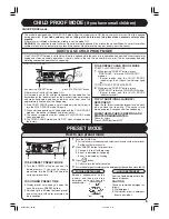 Preview for 5 page of Toshiba AW-7480EM Owner'S Manual