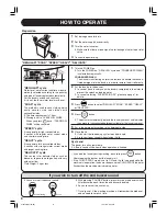 Предварительный просмотр 6 страницы Toshiba AW-7480EM Owner'S Manual
