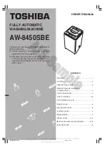 Preview for 1 page of Toshiba AW-8450SBE Owner'S Manual