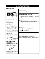 Предварительный просмотр 7 страницы Toshiba AW-8570SM Owner'S Manual