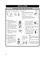 Preview for 16 page of Toshiba AW-8570SM Owner'S Manual