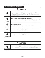 Предварительный просмотр 36 страницы Toshiba AW-9500SBJ/SBK/SBX Service Manual