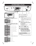 Предварительный просмотр 17 страницы Toshiba AW-DC1000CM Owner'S Manual