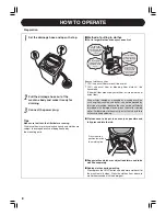 Preview for 8 page of Toshiba AW-SD120SM Owner'S Manual