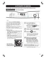 Preview for 9 page of Toshiba AW-SD120SM Owner'S Manual