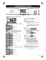 Preview for 17 page of Toshiba AW-SD120SM Owner'S Manual