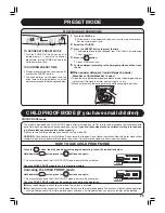 Preview for 25 page of Toshiba AW-SD120SM Owner'S Manual