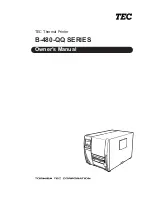 Toshiba B-480-QQ Owner'S Manual preview