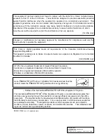 Preview for 2 page of Toshiba B-850 Owner'S Manual