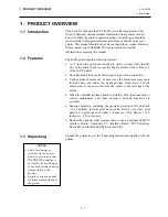 Preview for 7 page of Toshiba B-850 Owner'S Manual