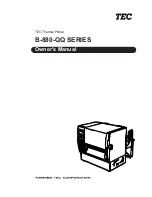 Предварительный просмотр 1 страницы Toshiba B-880-QQ SERIES Owner'S Manual