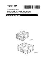 Toshiba B-EP2DL-GH40-QM-R Owner'S Manual preview