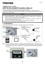 Предварительный просмотр 1 страницы Toshiba B-EP700-WLAN-QM-R Installation Manual