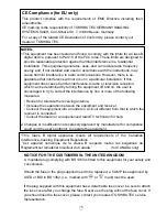 Preview for 8 page of Toshiba B-EP800-CHG-QM-R Owner'S Manual