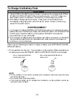 Preview for 11 page of Toshiba B-EP800-CHG-QM-R Owner'S Manual