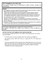 Preview for 8 page of Toshiba B-EP800-CHG6-QM-R Owner'S Manual