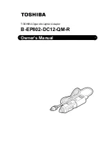 Toshiba B-EP802-DC12-QM-R Owner'S Manual preview