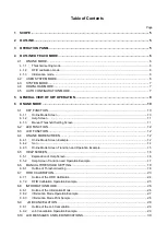 Preview for 2 page of Toshiba B-EX6T Series Key Operation Specification