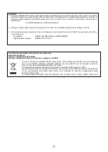 Preview for 3 page of Toshiba B-FP3D-GH52-QM-R Owner'S Manual