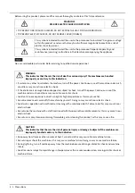 Предварительный просмотр 5 страницы Toshiba B-FP800-AC-QM-S Owner'S Manual