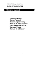 Preview for 1 page of Toshiba B-SV4T-GS10-QM Owner'S Manual