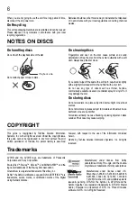 Preview for 6 page of Toshiba BDK23KU User Manual
